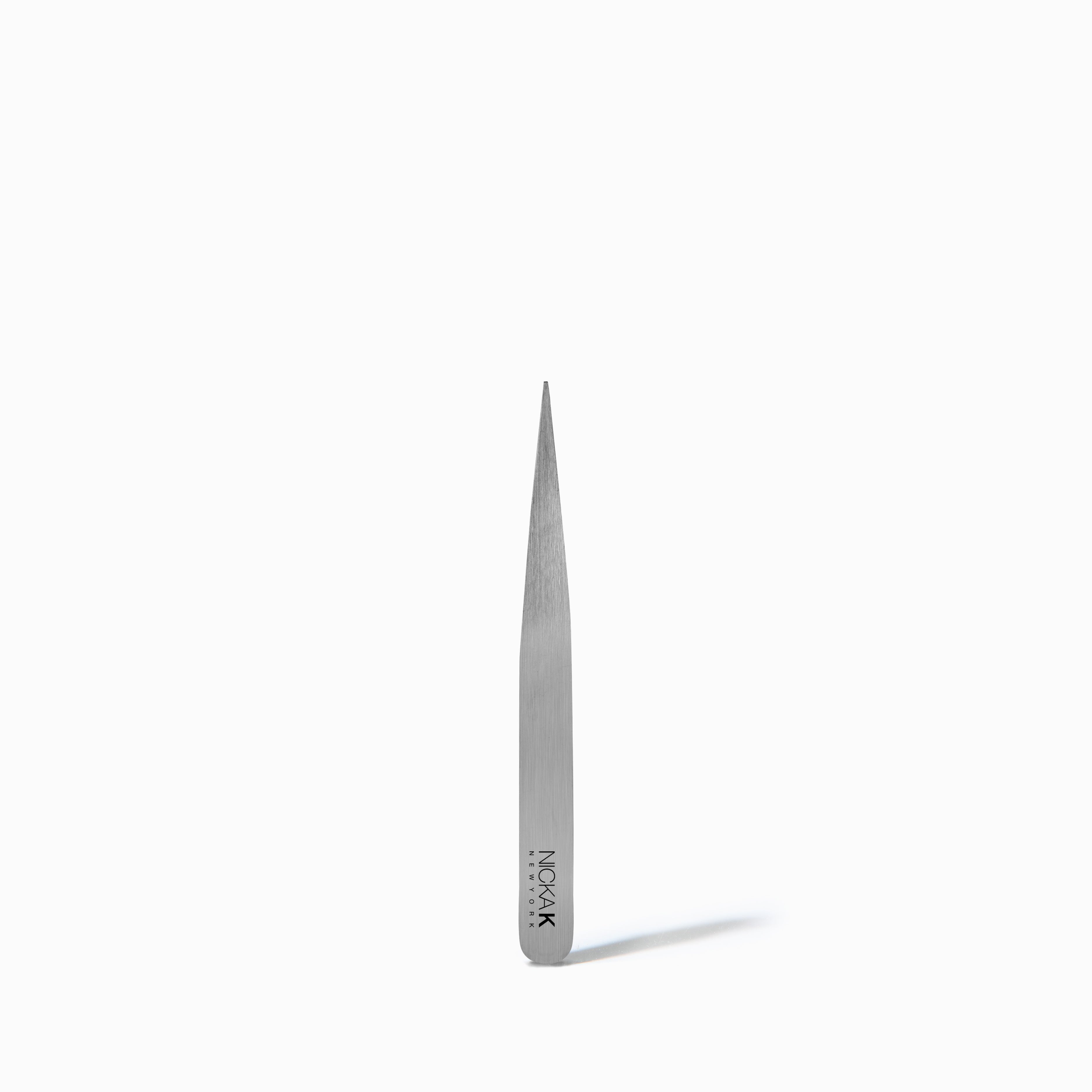 Pointed Tweezer | Hair by Nicka K - NI011S STAINLESS STEEL