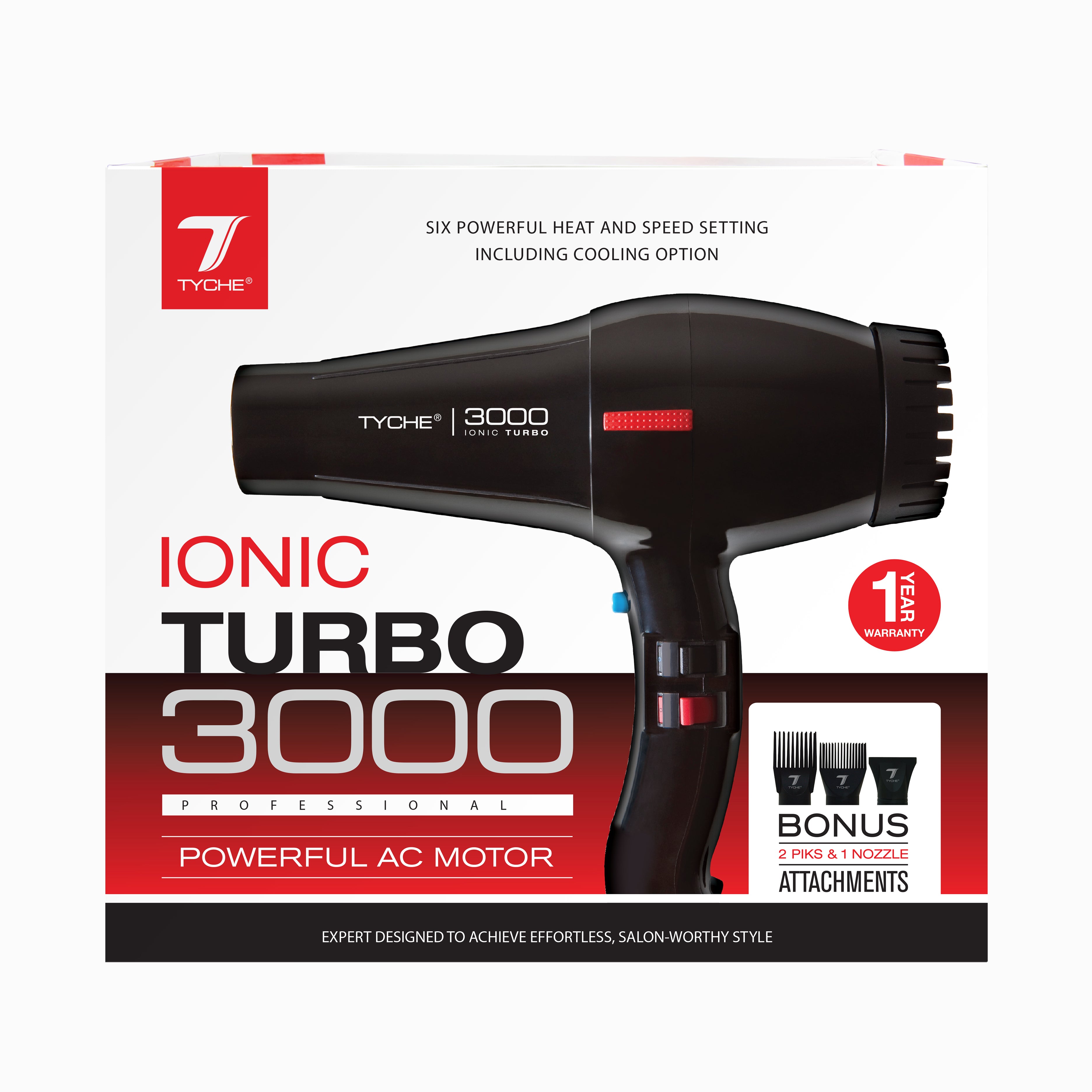 Ionic Turbo Jet 3000 | Hair by Nicka K - TD-1B