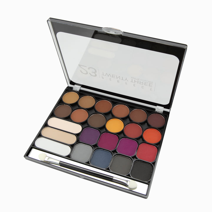 23 Twenty - Three Matte Colors Accessories  | Eyeshadow & Blush Palette by Nicka K - AP036