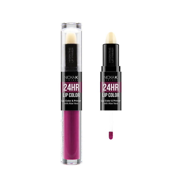 24HR Lip Color | Lip Color & Primer with Aloe Vera Accessories | Lips by Nicka K - NDL05