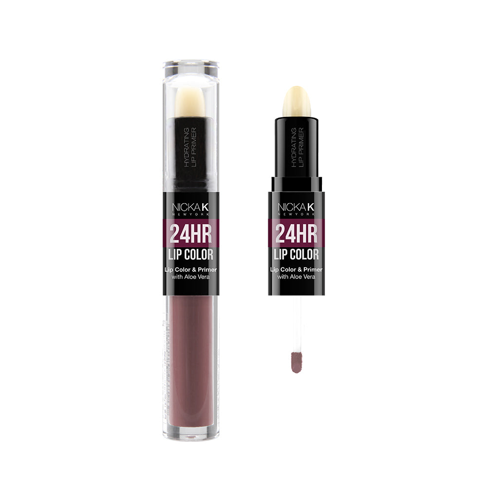 24HR Lip Color | Lip Color & Primer with Aloe Vera Accessories | Lips by Nicka K - NDL09