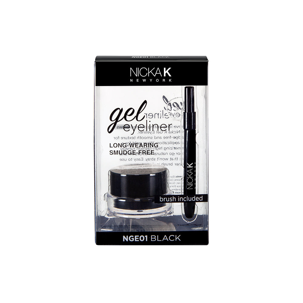 Gel Eyeliner | Makeup by Nicka K - BLACK nge01