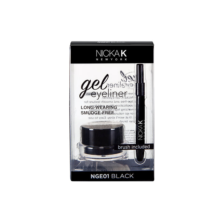 Gel Eyeliner | Makeup by Nicka K - BLACK nge01