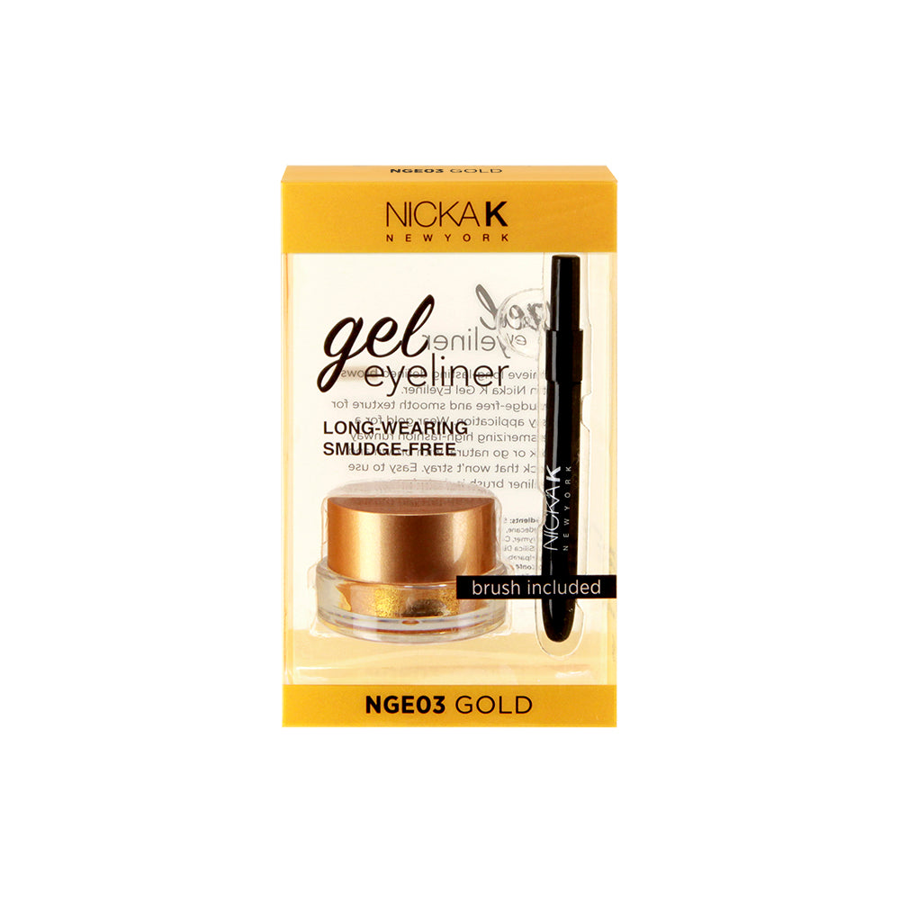 Gel Eyeliner | Makeup by Nicka K - GOLD nge03